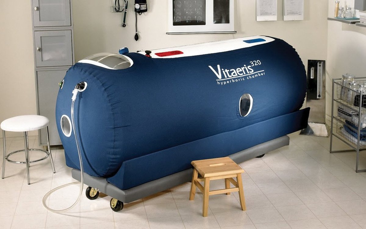 Hyperbaric oxygen therapy chamber at Tri-Health